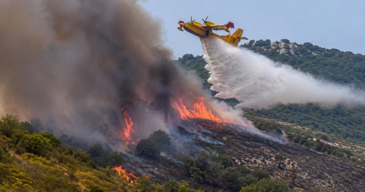 Canicule : le risque d'incendie au maximum cette semaine