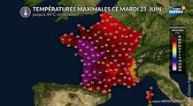 Canicule : jusqu'à 44°C en Vendée ce mardi 23 juin