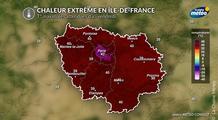 Canicule en Île-de-France : des nuits exceptionnelles et des journées torrides, jusqu'à 42°C à Paris