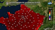 Canicule : la fin se profile à l’ouest, mais elle se renforce à l’est