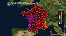 Canicule historique ce mercredi 24 juin : jusqu'à 44,1°C à Saumur (49), plus de 50 records absolus battus