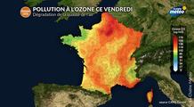 Canicule : pic de pollution à l’ozone ce vendredi, plusieurs régions exposées