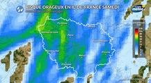 Paris et Île-de-France : violents orages attendus samedi soir, prudence