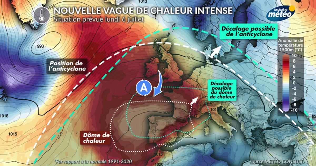Le dôme de chaleur fait son retour : à quoi faut-il s'attendre en France ces prochains jours ?