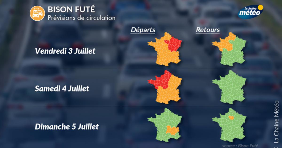 Premiers grands départs en vacances : trafic chargé et chaleur en hausse sur les routes ce week-end