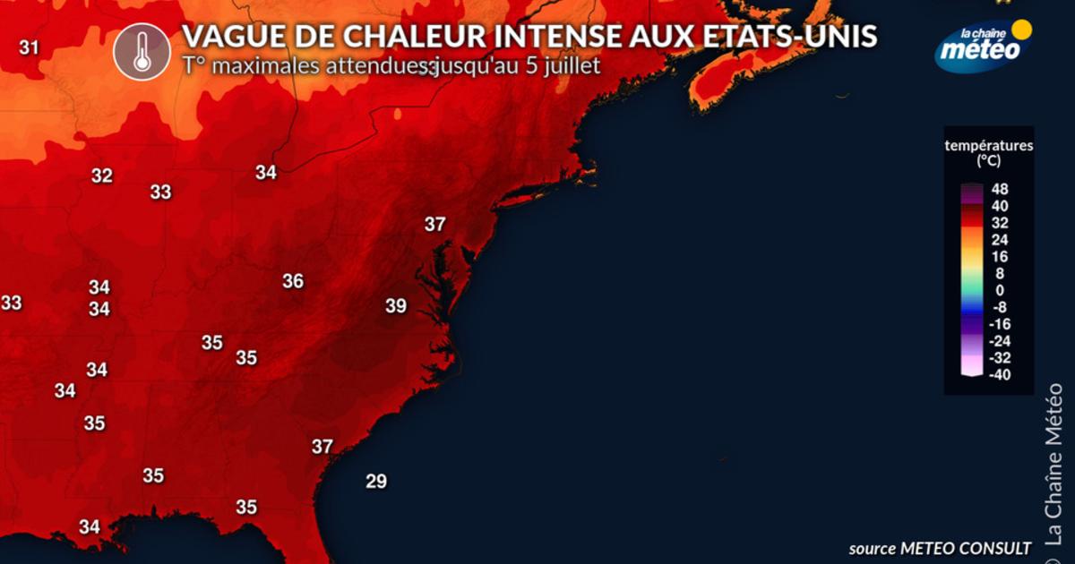 États-Unis : une vague de chaleur exceptionnelle va frapper la côte Est du pays