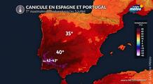 Péninsule Ibérique : le dôme de chaleur s'intensifie, jusqu'à 43°C en Espagne