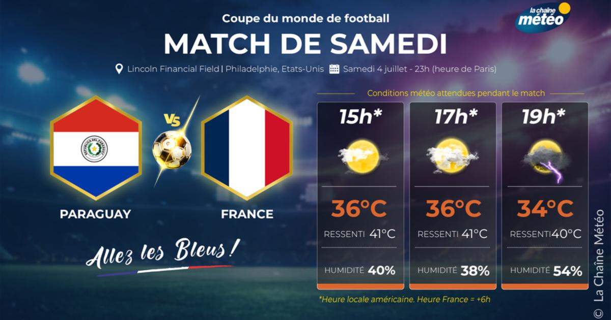 Coupe du monde 2026 : les Bleus défient la chaleur extrême ce samedi pour le match Paraguay - France