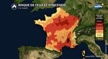 Canicule : le risque d'incendies atteint un niveau critique en France