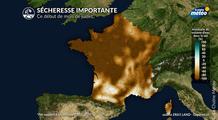 La sécheresse devient exceptionnelle avec un niveau approchant celle de 1976