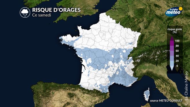 Severe thunderstorms this weekend: heavy rain, hail and wind gusts of up to 100 km/h in France 13