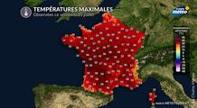 Canicule en France : les très fortes chaleurs se poursuivent ce vendredi, jusqu'à 41°C à Tusson (16)