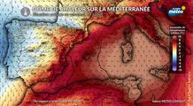 Dôme de chaleur au Maghreb : jusqu’à 48°C et une chaleur extrême jusqu’en Méditerranée