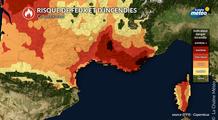 Incendies en France : nouveau week-end à risque, parfois extrême, au sud-est