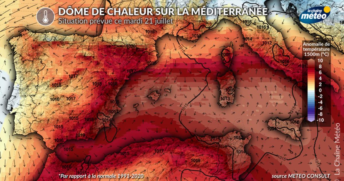 Canicule intense en Méditerranée : près de 50°C et des incendies hors de contrôle en Espagne