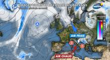 Orages violents du nord de l'Italie aux Balkans ce mardi : grosse grêle, violentes rafales et pluies intenses