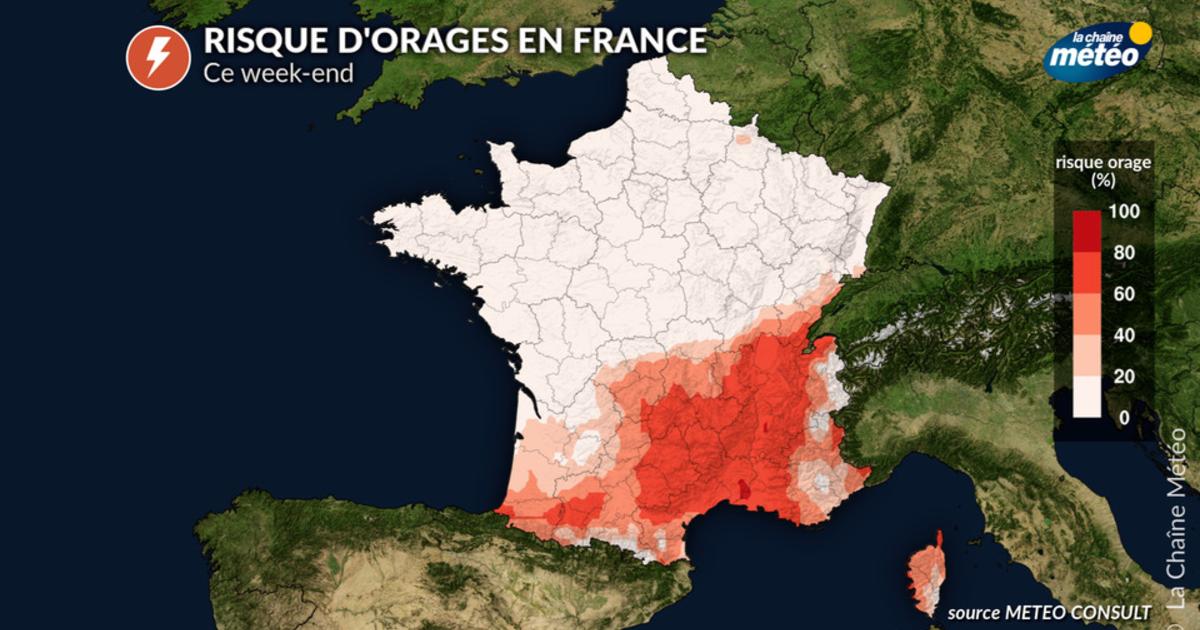 Fortes chaleurs : faut-il craindre des orages violents en France ce week-end ?