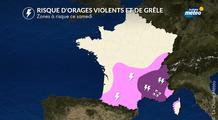 Orages violents ce week-end : quelles sont les régions concernées ?