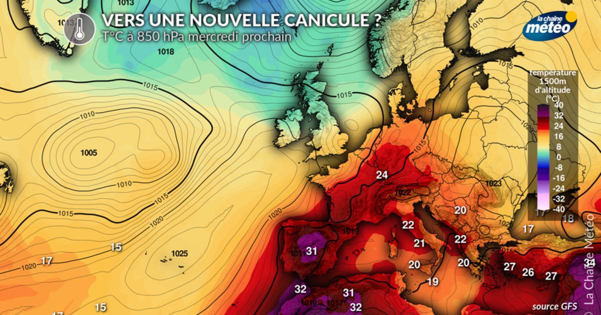 Nouvelle canicule : le risque augmente pour la semaine prochaine