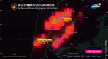 Incendies en Gironde : le feu menace le Cap-Ferret, la presqu'île évacuée