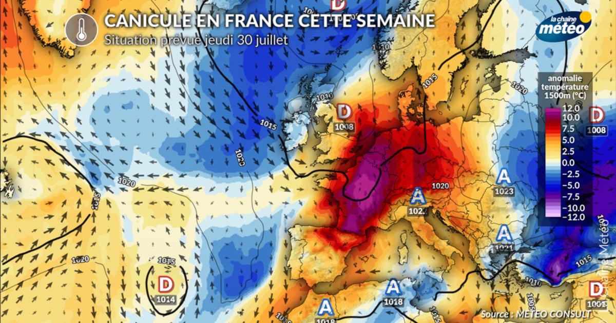 Canicule en France : vers de possibles records absolus à l'est cette semaine