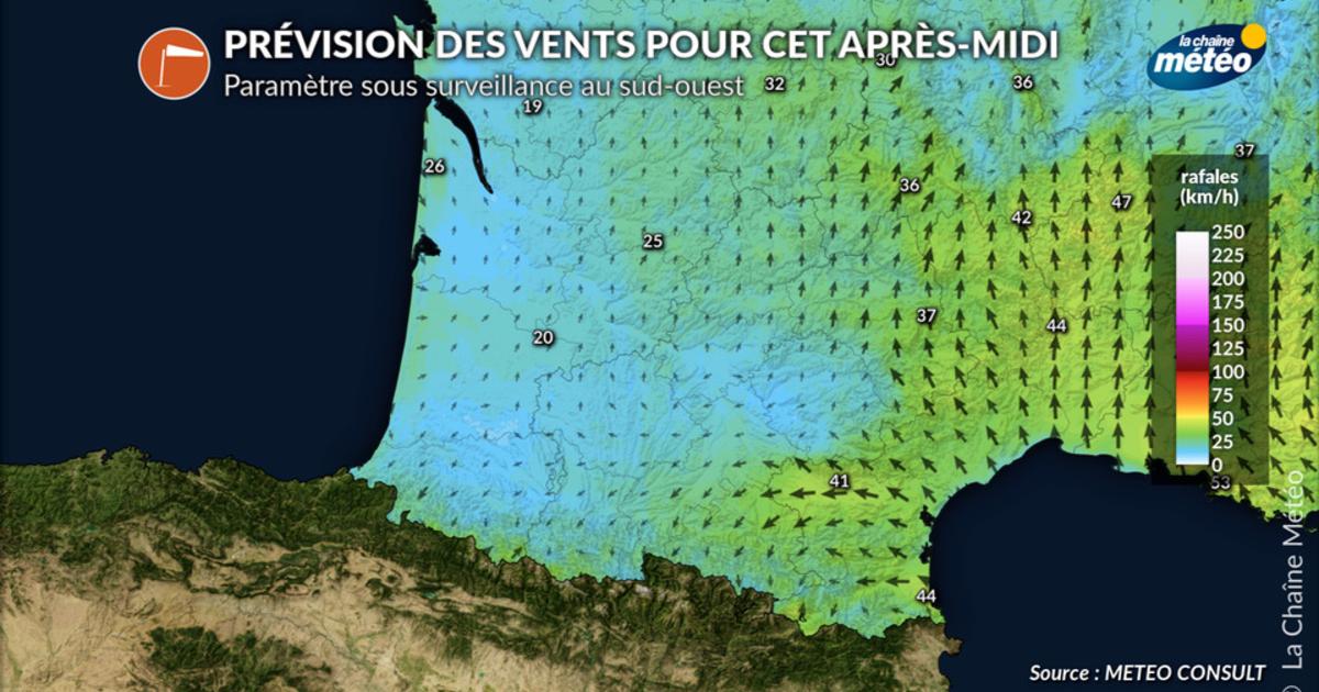 Incendies dans le Sud-Ouest : des vents tournants à haut risque mercredi