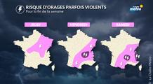 Orages, grêle et fortes pluies : une fin de semaine sous surveillance