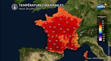 Retour des fortes chaleurs ce mardi : jusqu'à 40°C au pied des Pyrénées