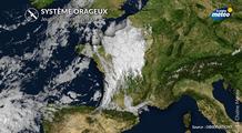 Orages ce matin : une petite dépression traverse la France