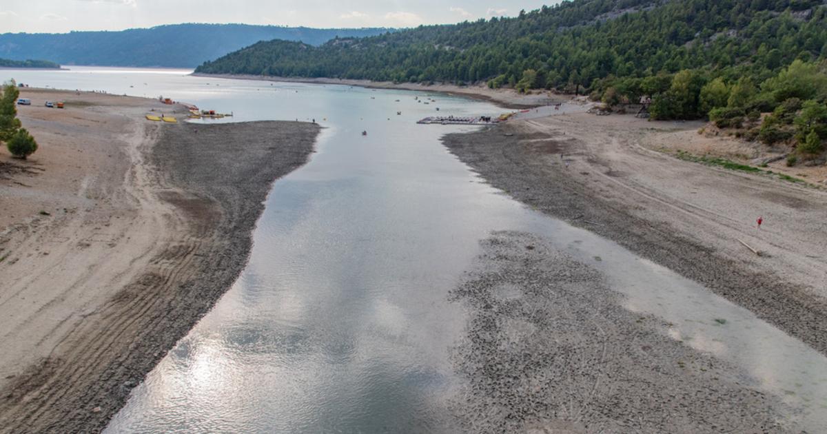 Sécheresse historique : les cours d'eau français atteignent un niveau critique