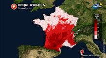 Orages ce week-end : les régions à risque avant le retour de la canicule