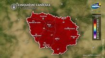 Canicule : Paris et l'Île-de-France au cœur de l'épisode avec jusqu'à 38°C