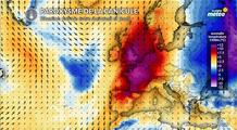 La France au cœur de l'anomalie thermique la plus élevée d'Europe cette semaine