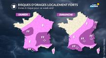 Retour des orages ce week-end : quelles régions seront les plus exposées ?