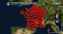 Canicule ce mercredi : jusqu'à 41°C à Saint-Philbert (44), 18 records mensuels