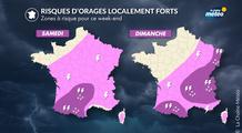 Retour des orages ce week-end : quelles régions seront les plus exposées ?