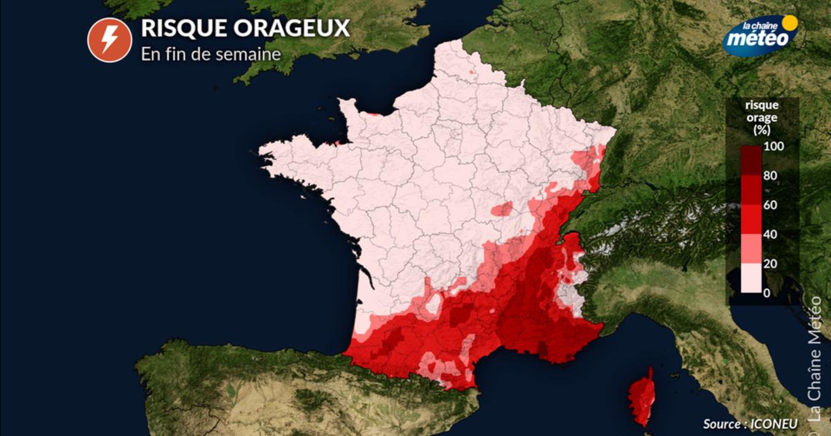 Violents orages en fin de semaine : quelles régions seront les plus exposées ?