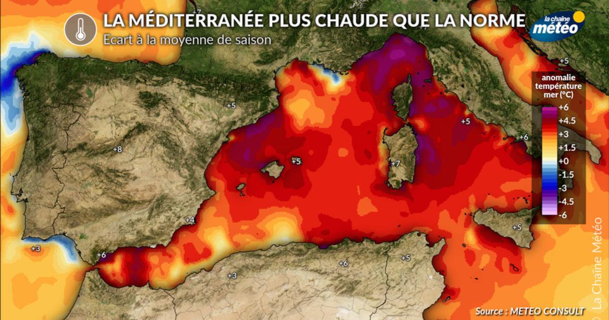 Orages : la Méditerranée en surchauffe peut-elle aggraver la situation ?