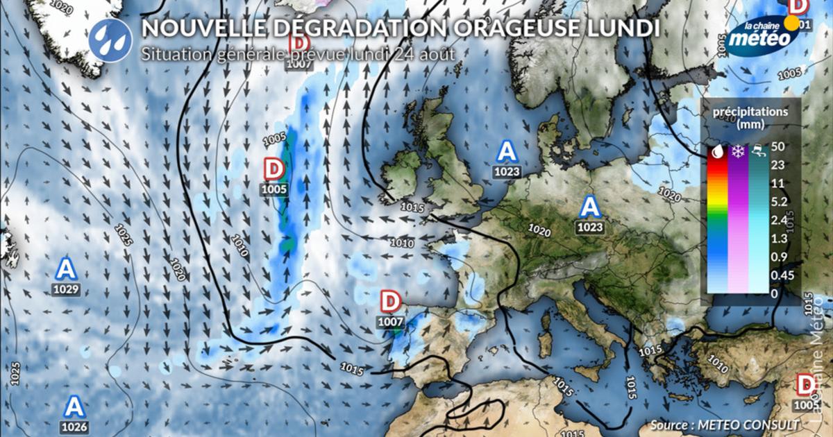 Orages : ce n’est pas fini, nouvelle dégradation dès lundi