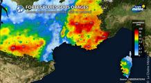 Bilan des orages : jusqu'à 132 mm de pluie et 125 km/h de vent