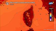 Coup de sirocco en Corse : jusqu'à 40 °C attendus ce jeudi après une nuit suffocante