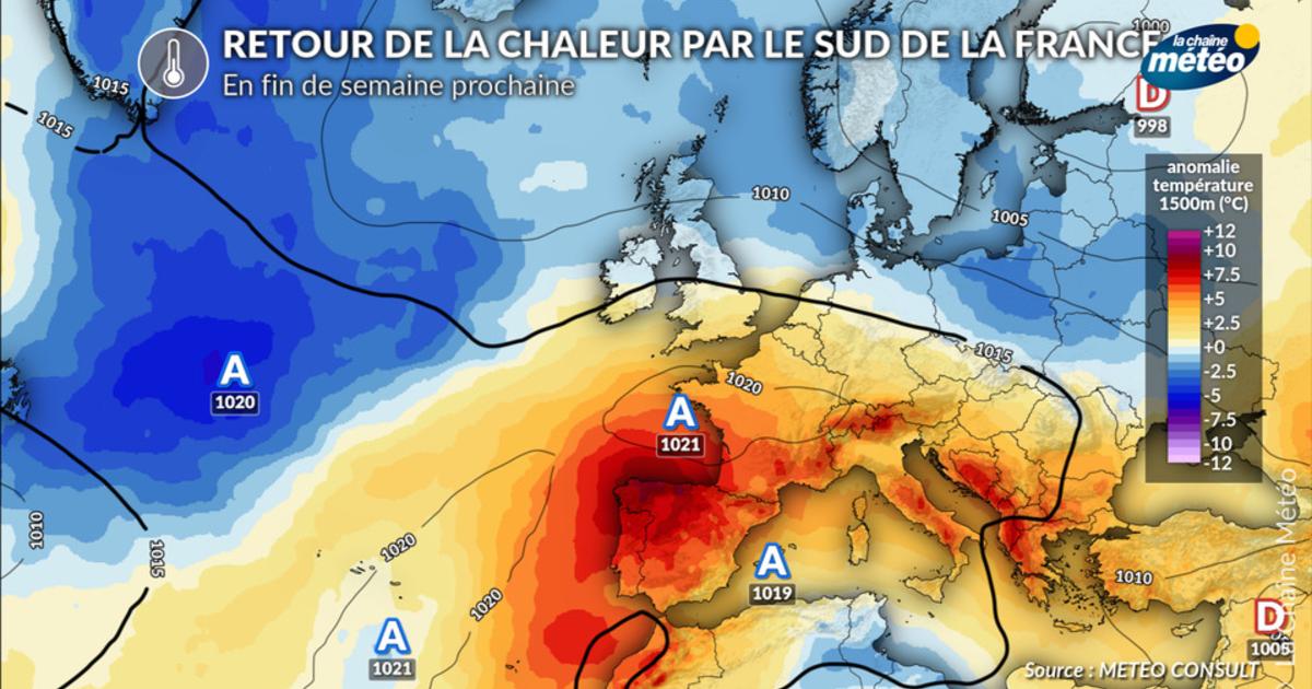 Vers un nouveau coup de chaud en fin de semaine prochaine ?
