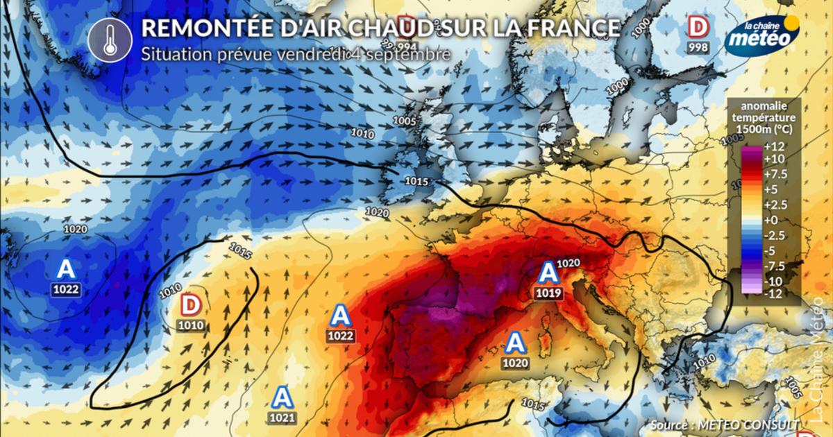 Fortes chaleurs en fin de semaine : plus de 35°C prévus dans le sud-ouest