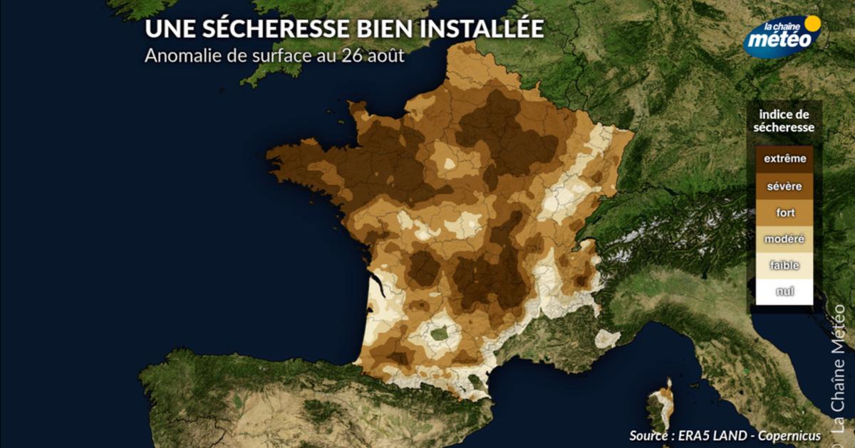 Sécheresse en France : vers une nouvelle aggravation avec le retour du temps chaud et sec