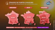 Épisode de chaleur : de fortes disparités entre le nord et le sud en fin de semaine