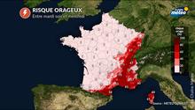 Risque d'orages : l'est et le sud-est concernés à partir de mardi soir