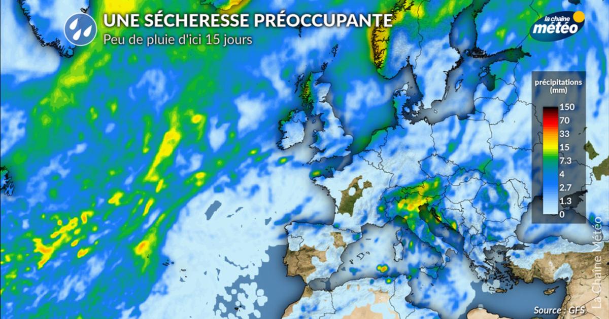 Sécheresse : toujours un temps sec et aucune amélioration durable ne se dessine