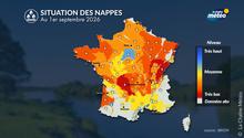 Nappes phréatiques : la majorité des nappes sous les normales, la sécheresse pourrait se prolonger cet automne