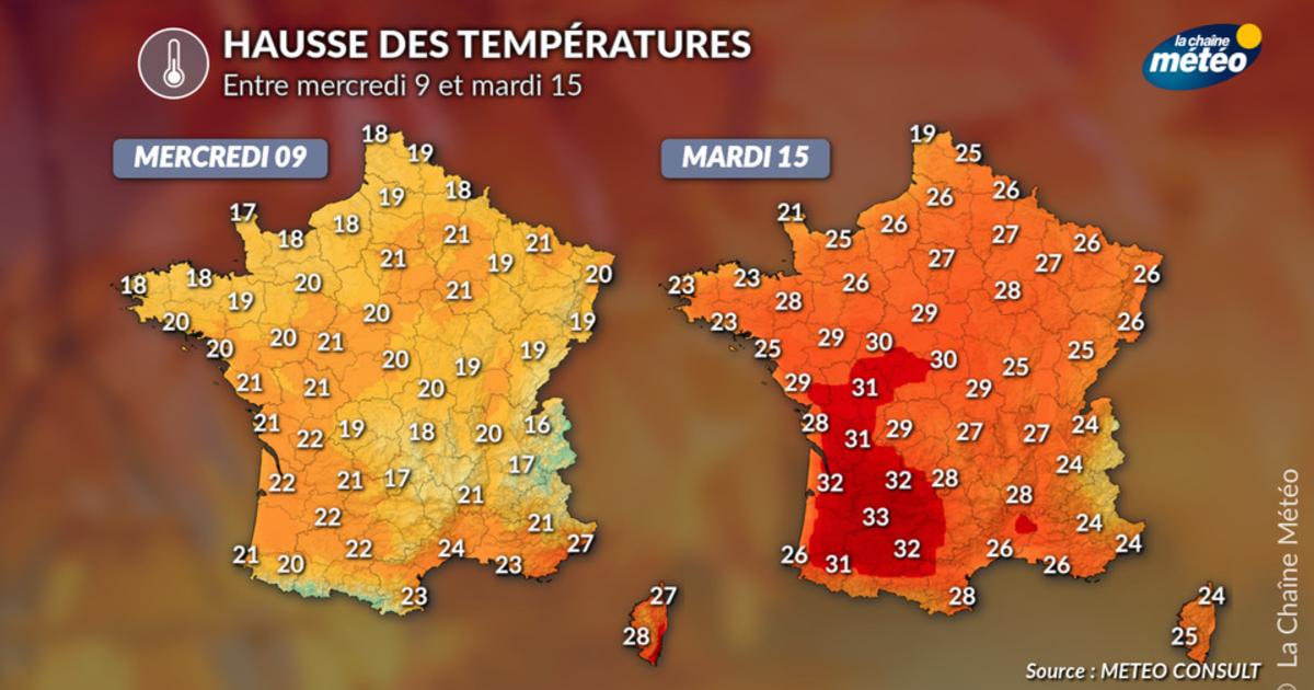 Nouvelle hausse des températures ces prochains jours : faut-il craindre de fortes chaleurs ?