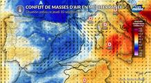 Violents orages au nord du Maghreb : jusqu’à 70 mm de pluie en Tunisie